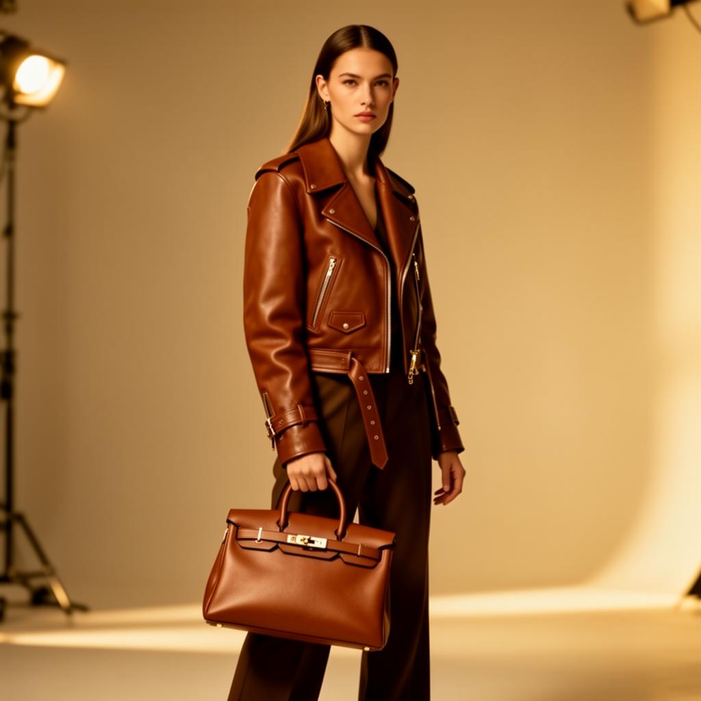 Editorial leather fashion 1